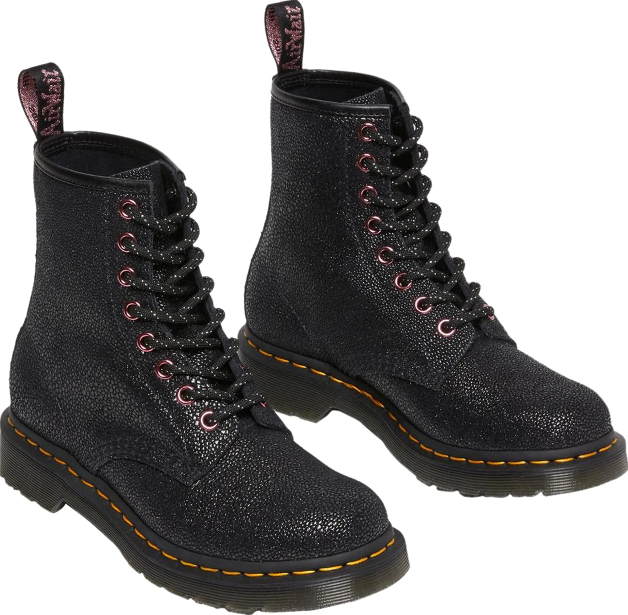 1460 Bejeweled Lace Up Boots - Women's|-|Bottes à lacets 1460 Bejeweled - Femme