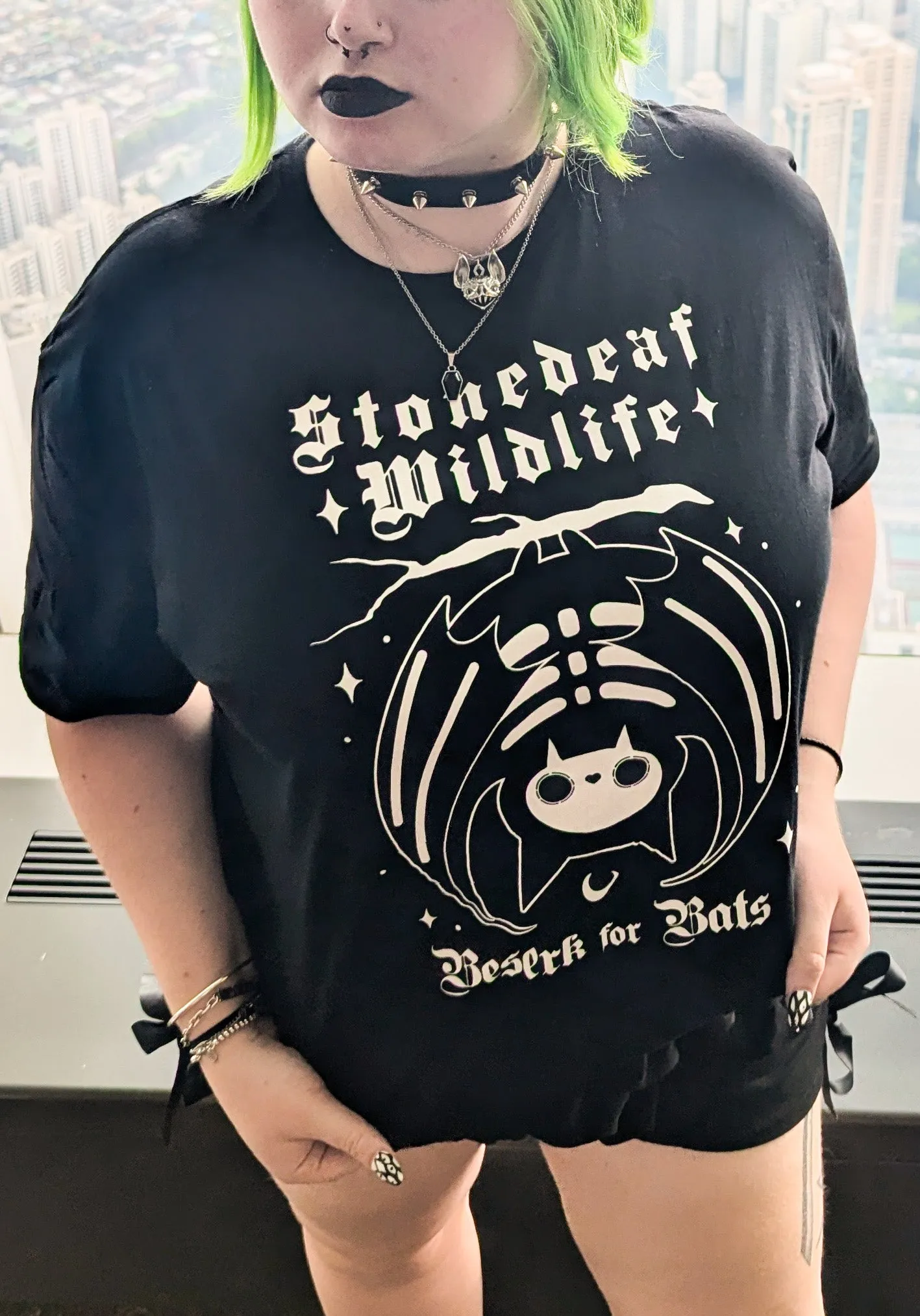 Batty Bones | STONEDEAF CHARITY T-SHIRT