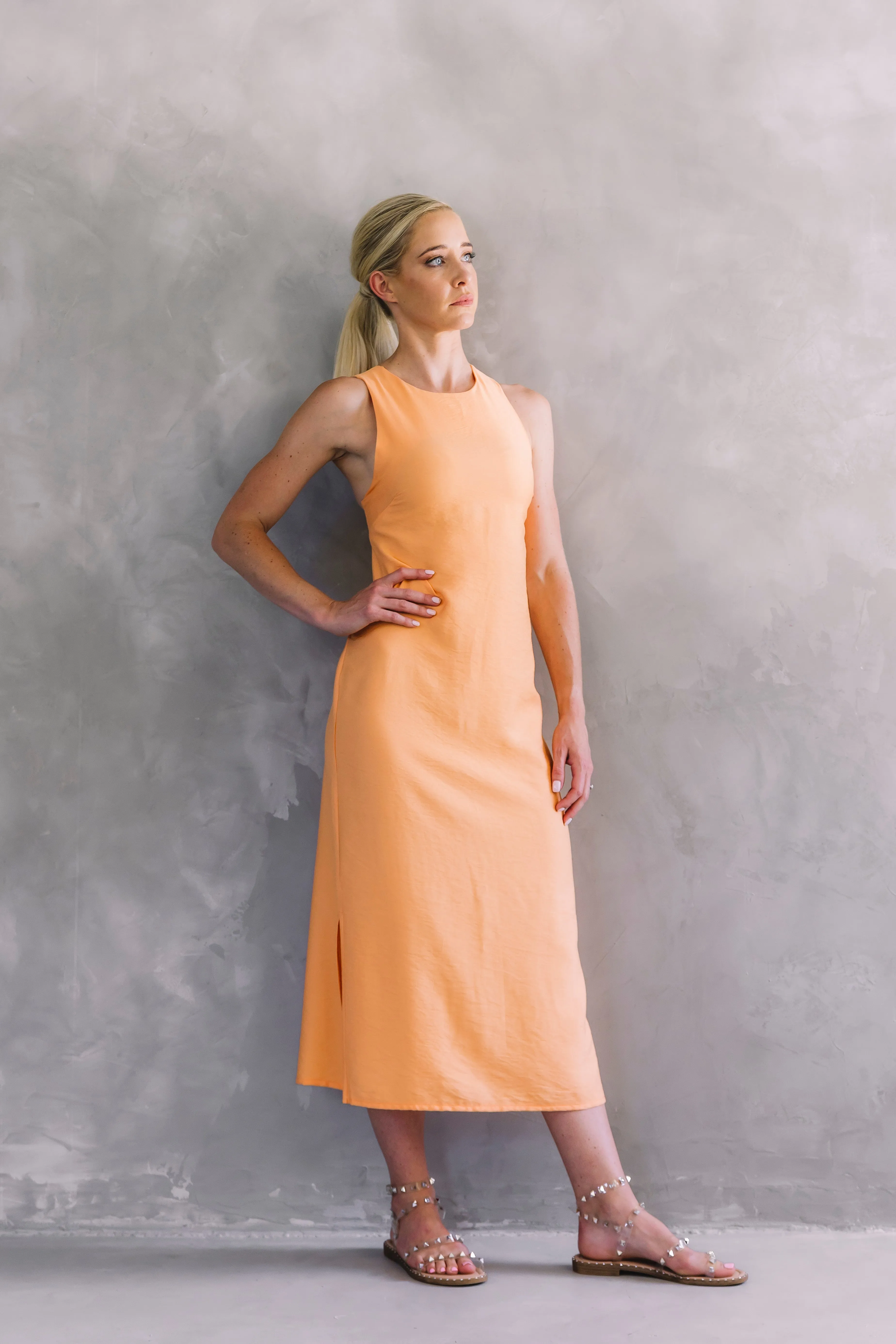 Bella Cross Back | Orange