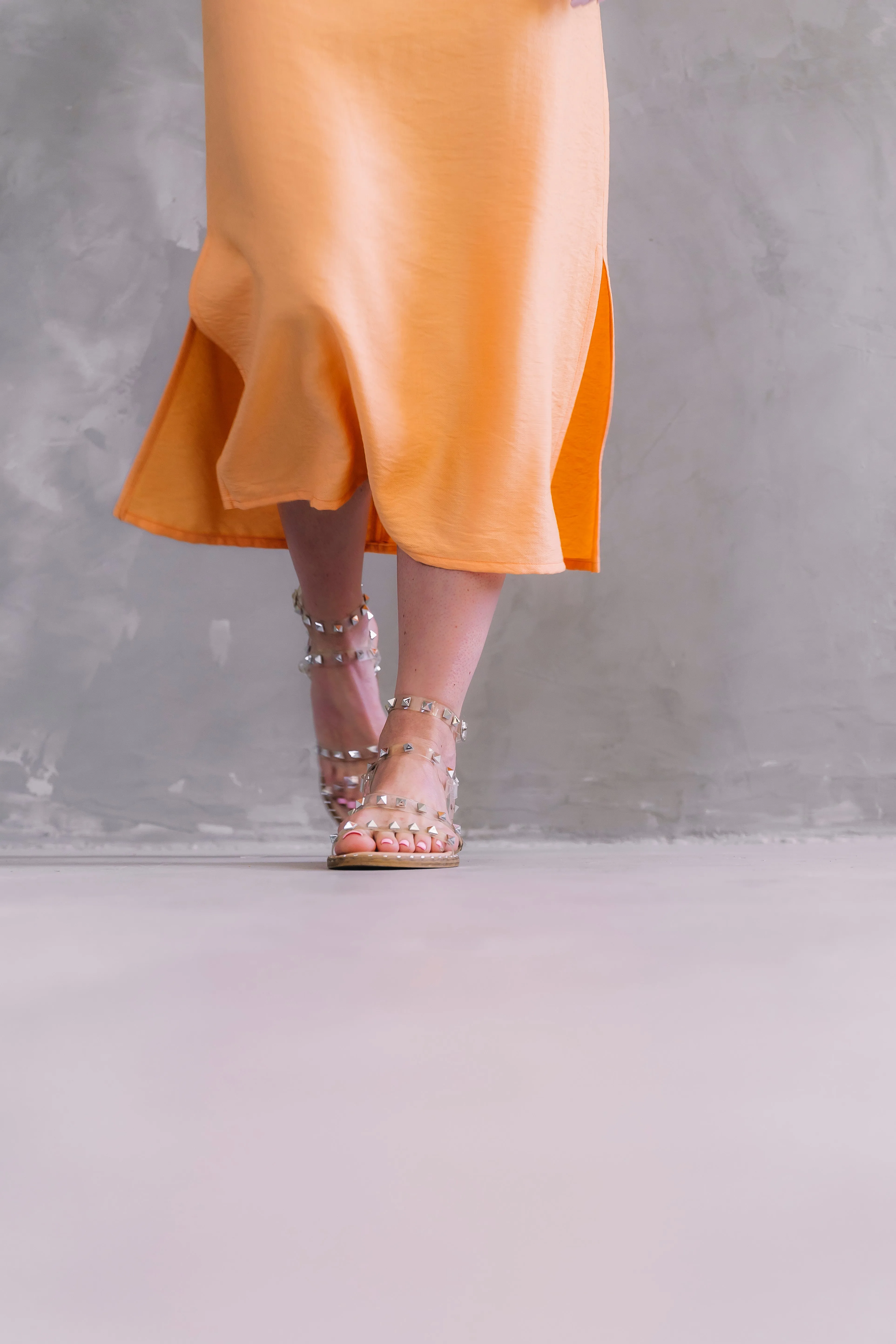 Bella Cross Back | Orange