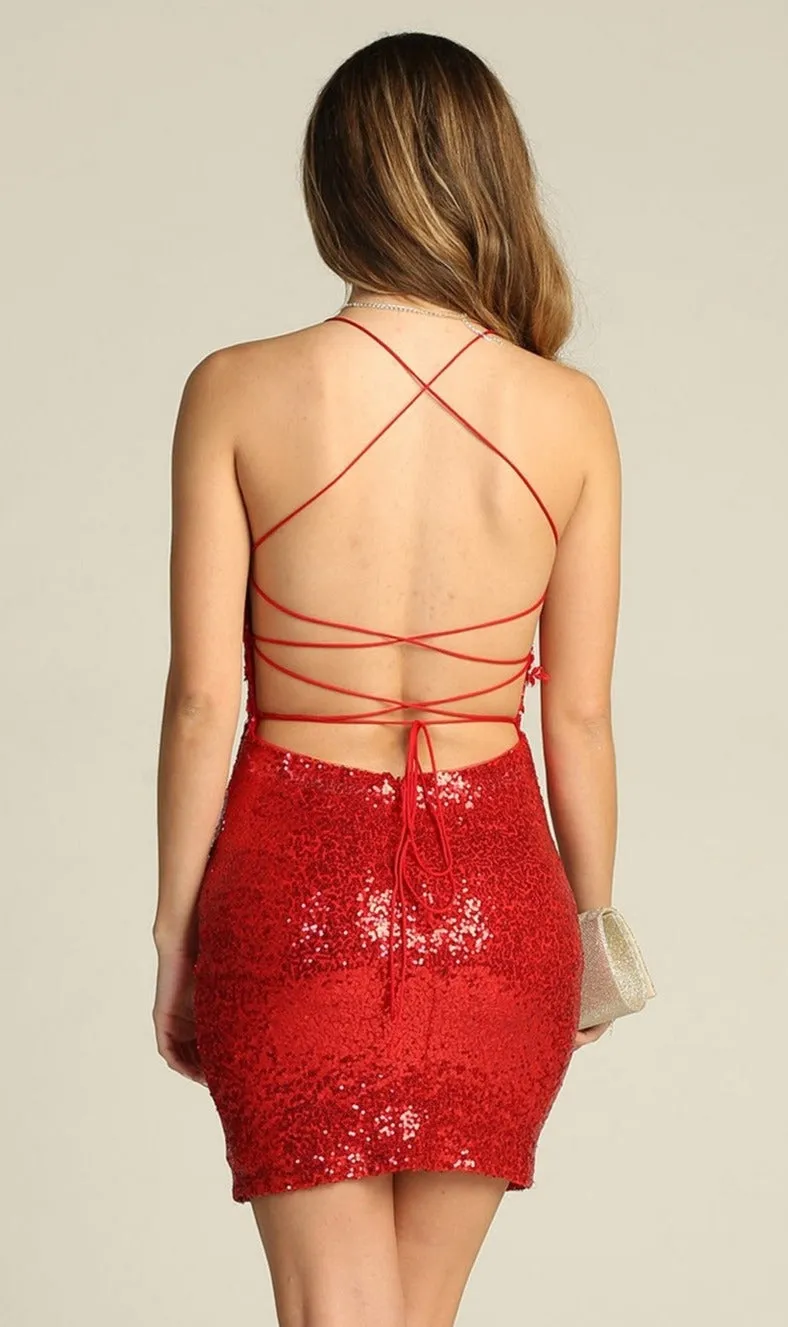 Chicas Short Party Dress c807