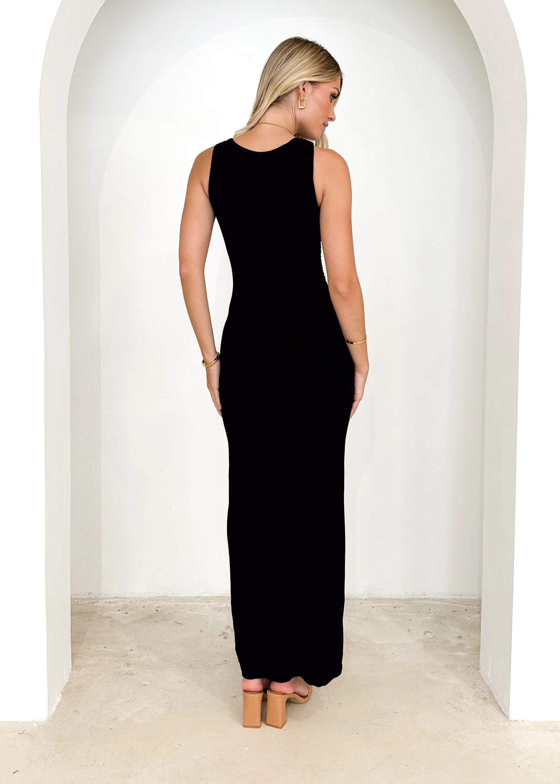 Clearra Maxi Dress - Black