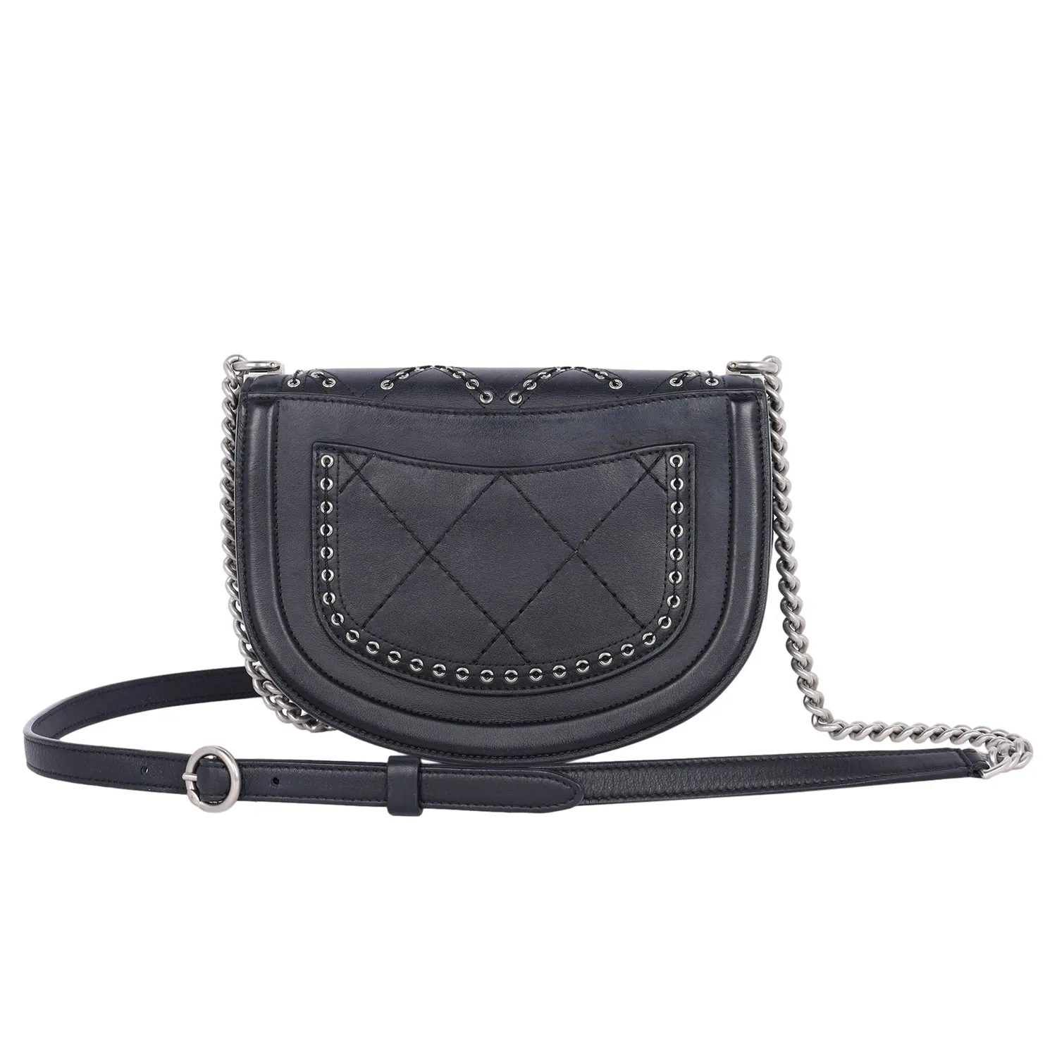 Coco Eyelets Flap Bag (Authentic Pre-owned)