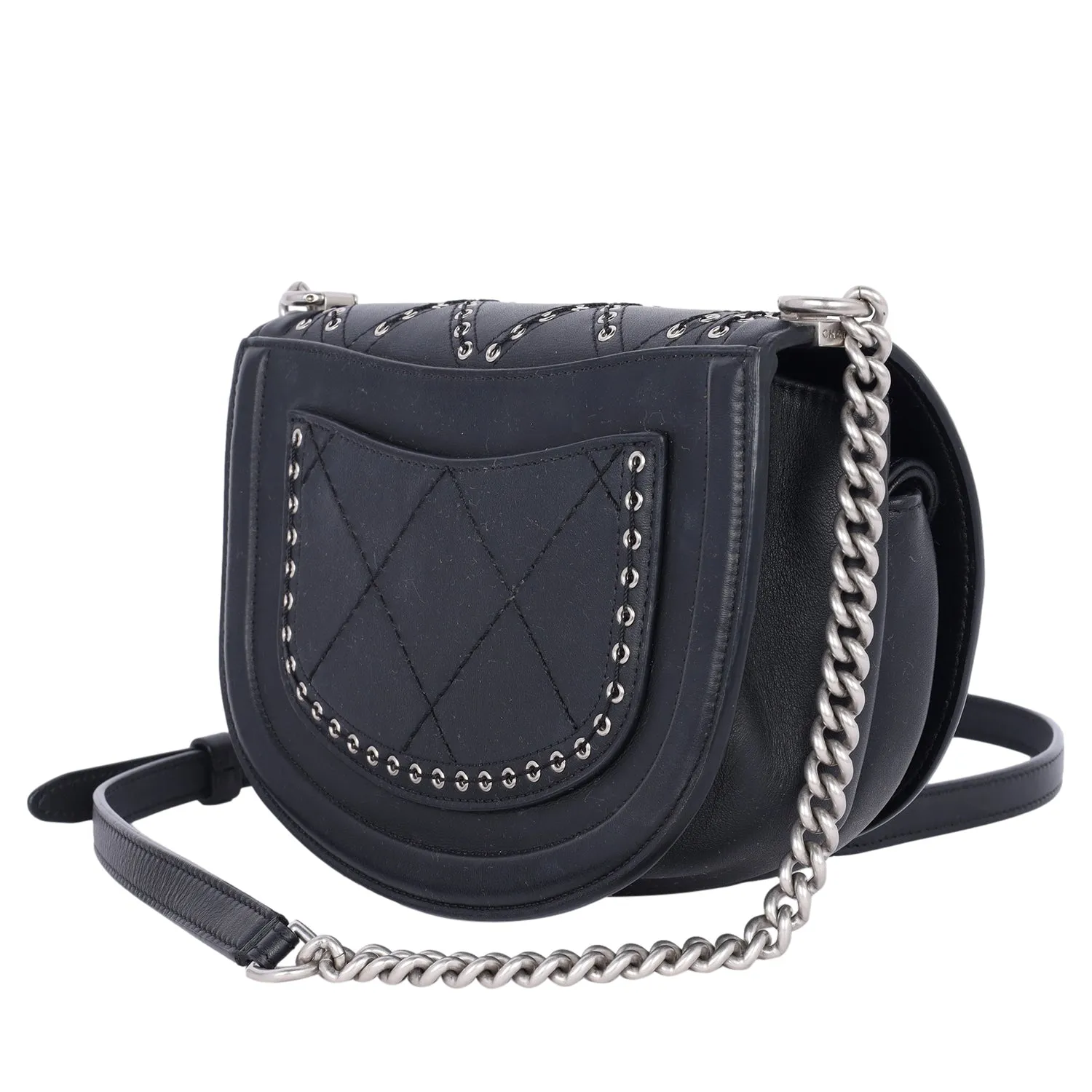 Coco Eyelets Flap Bag (Authentic Pre-owned)