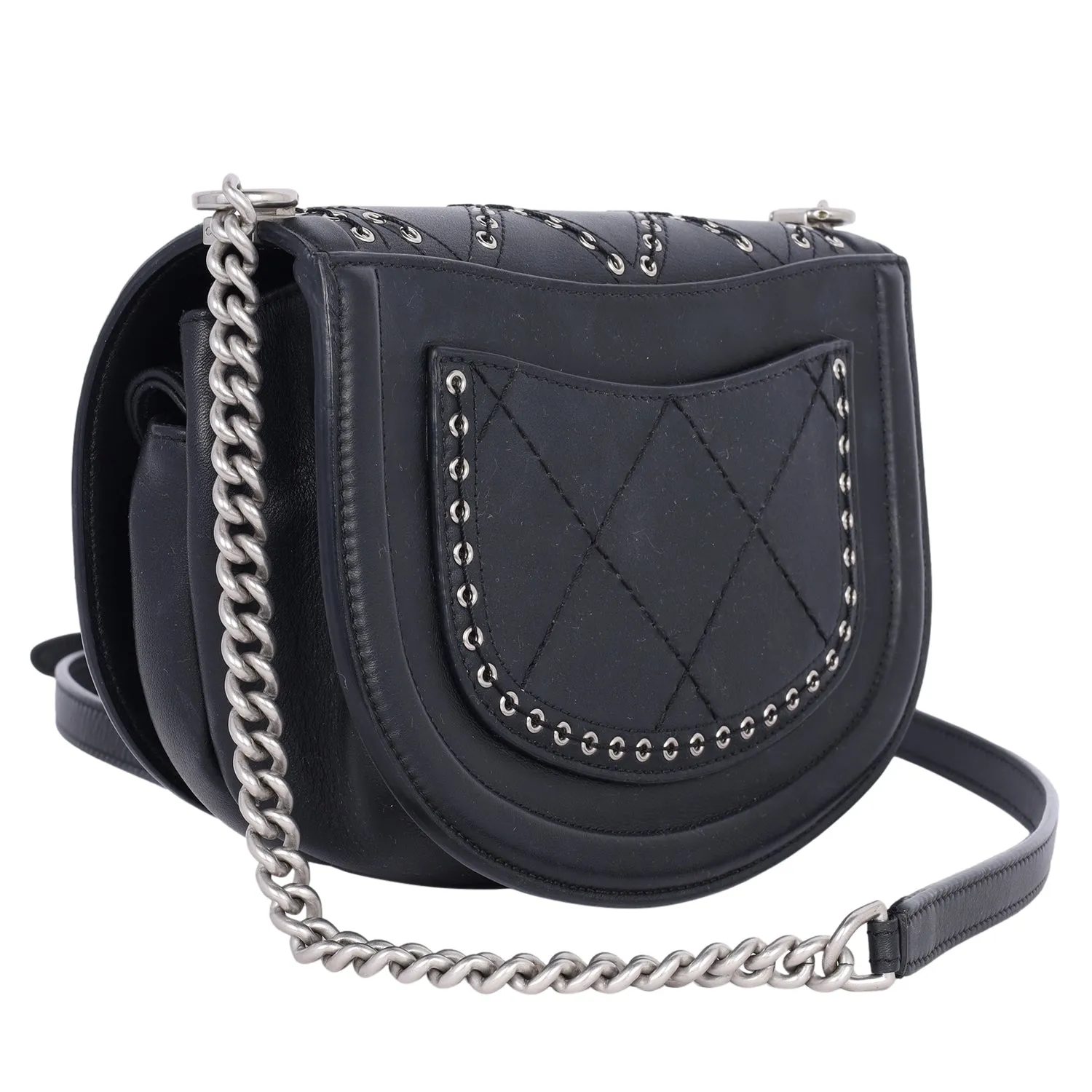 Coco Eyelets Flap Bag (Authentic Pre-owned)