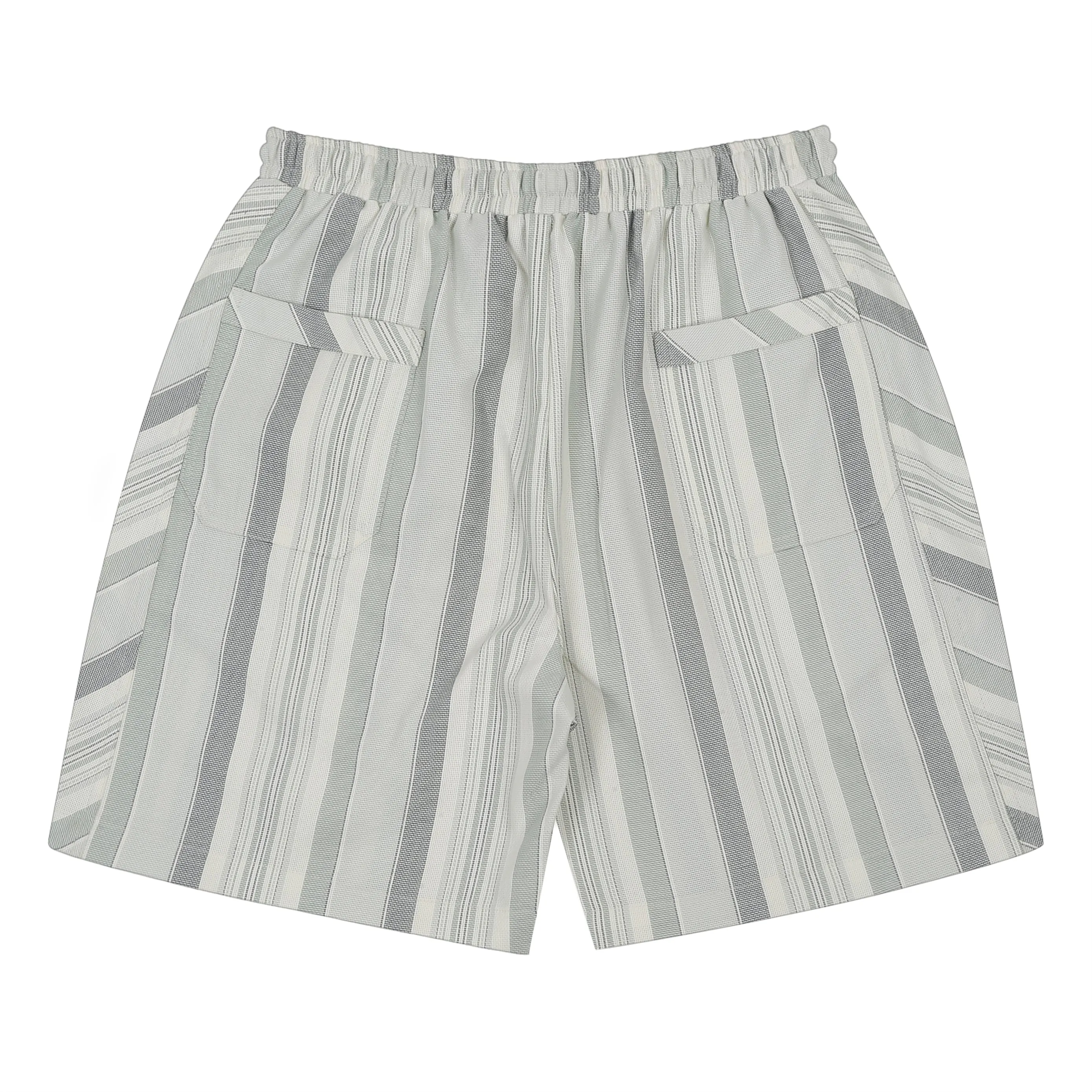 CROSS CUT STRIPE SHORTS