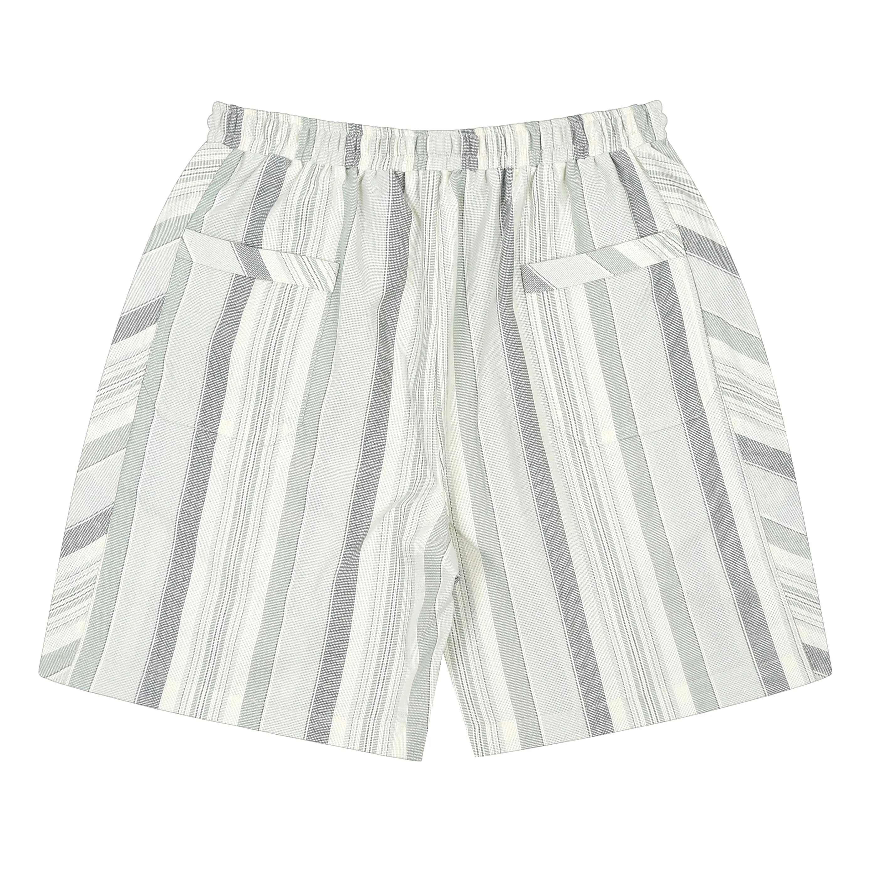 CROSS CUT STRIPE SHORTS