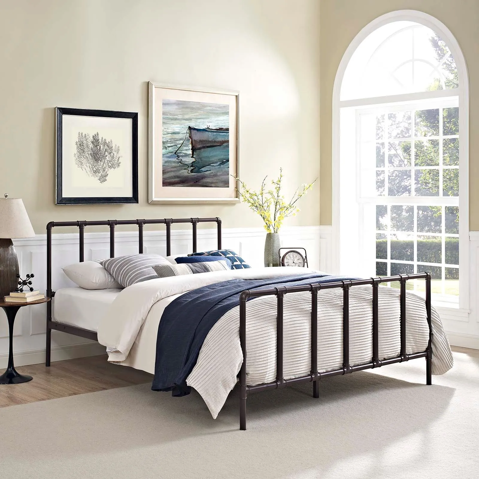 Dower Stainless Steel Bed