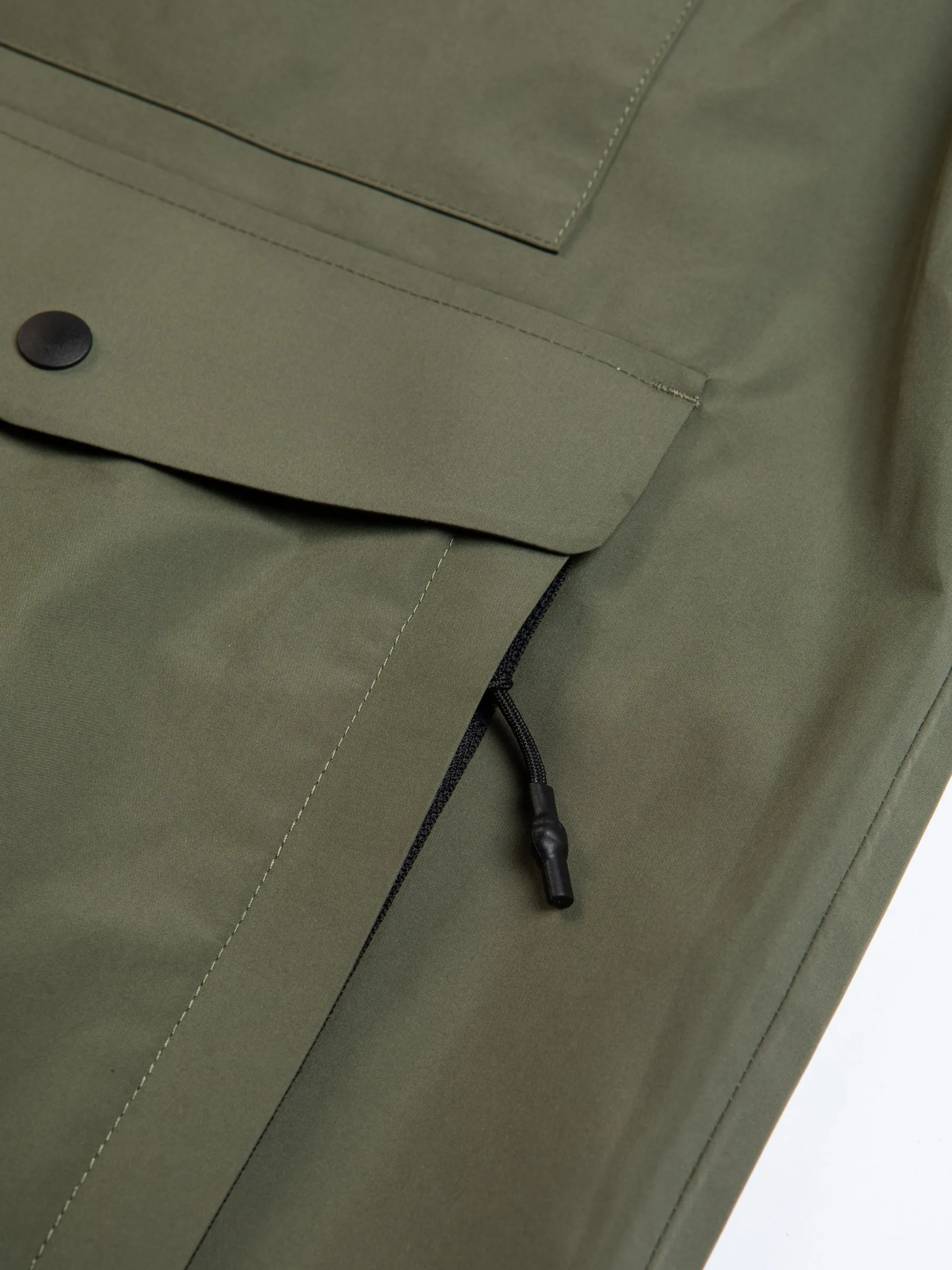 Dunkeld Shell Jacket in Olive 3L Waterproof