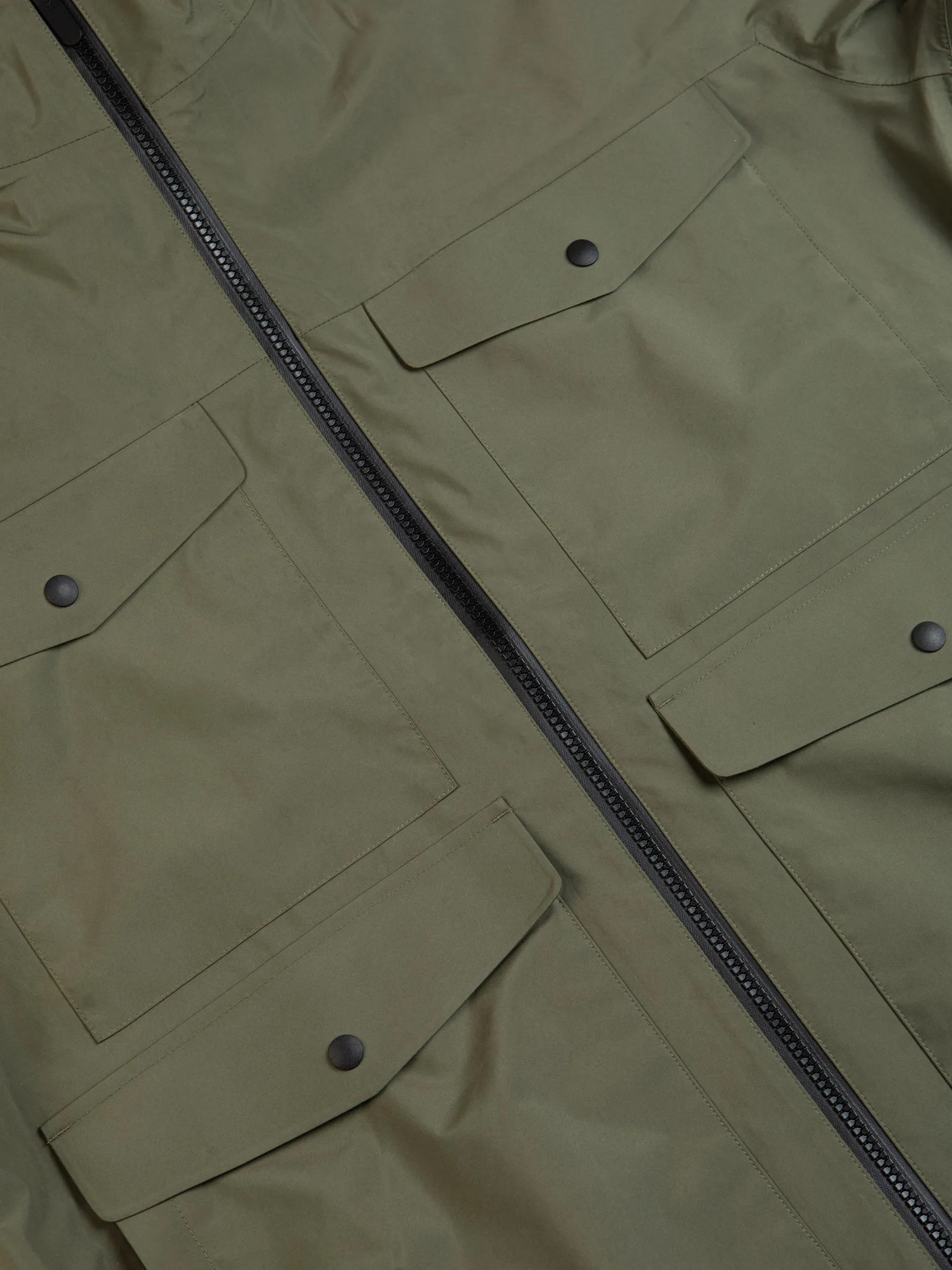 Dunkeld Shell Jacket in Olive 3L Waterproof