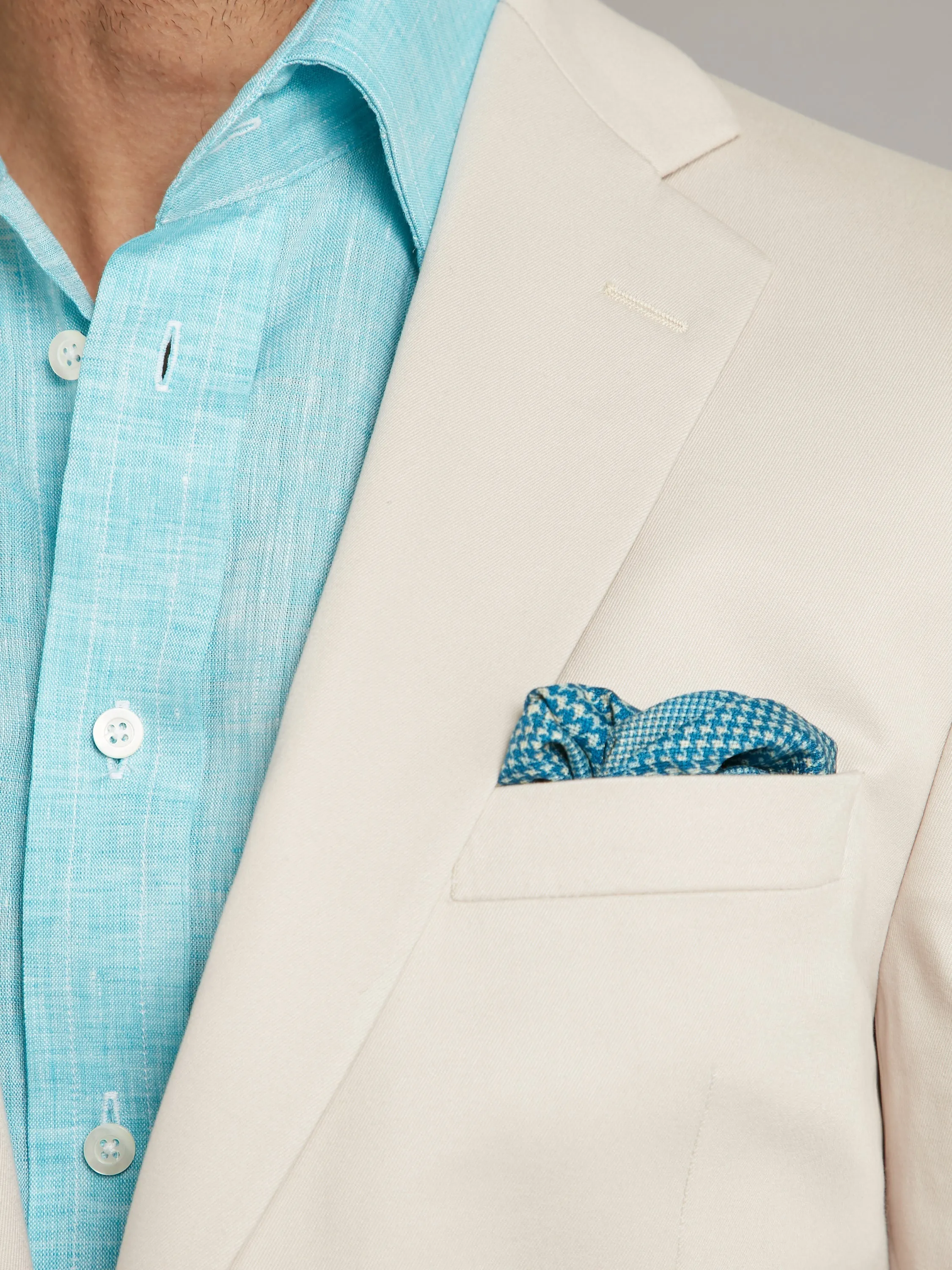 Eaton Jacket Cotton - Stone