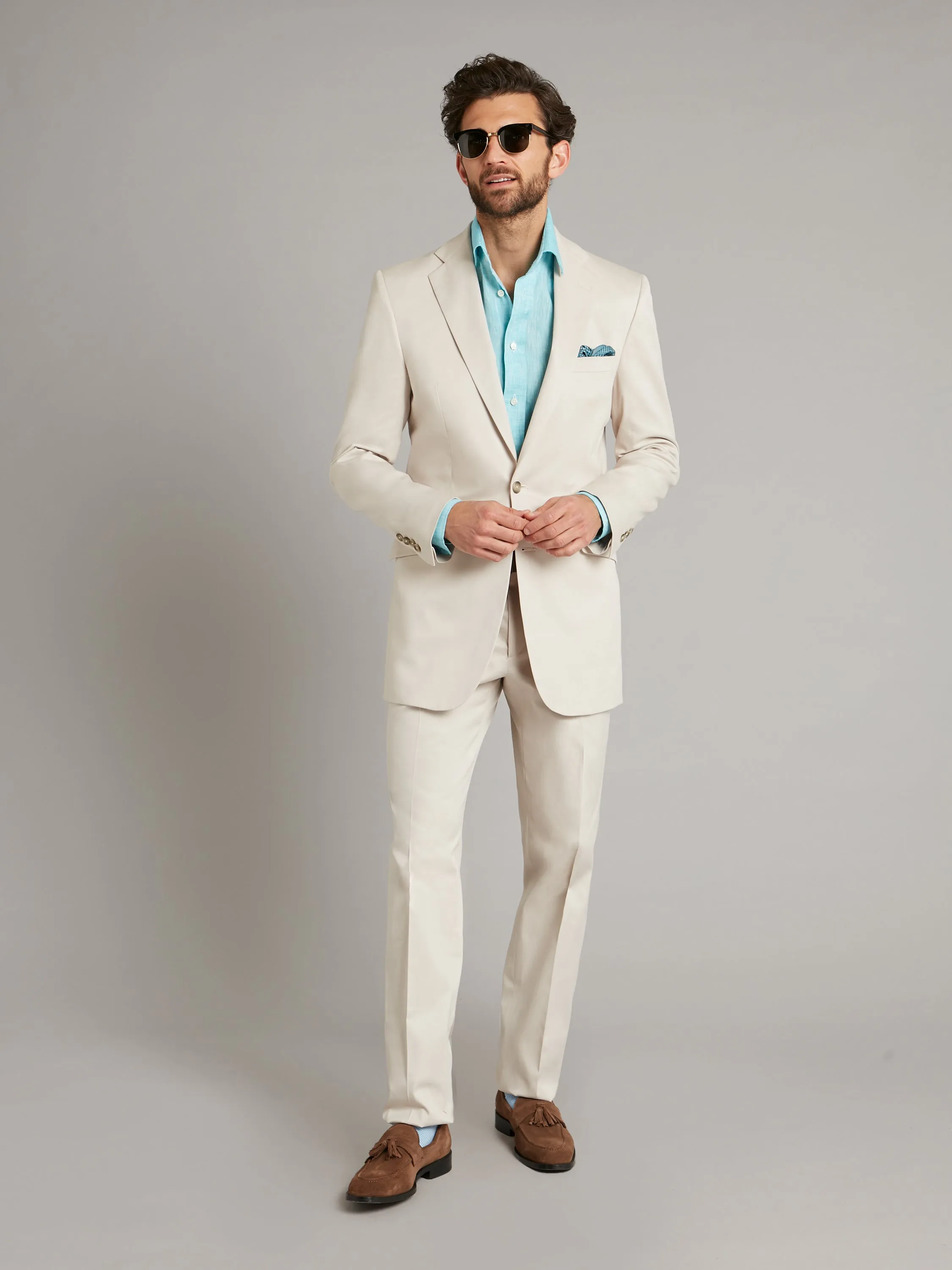 Eaton Jacket Cotton - Stone