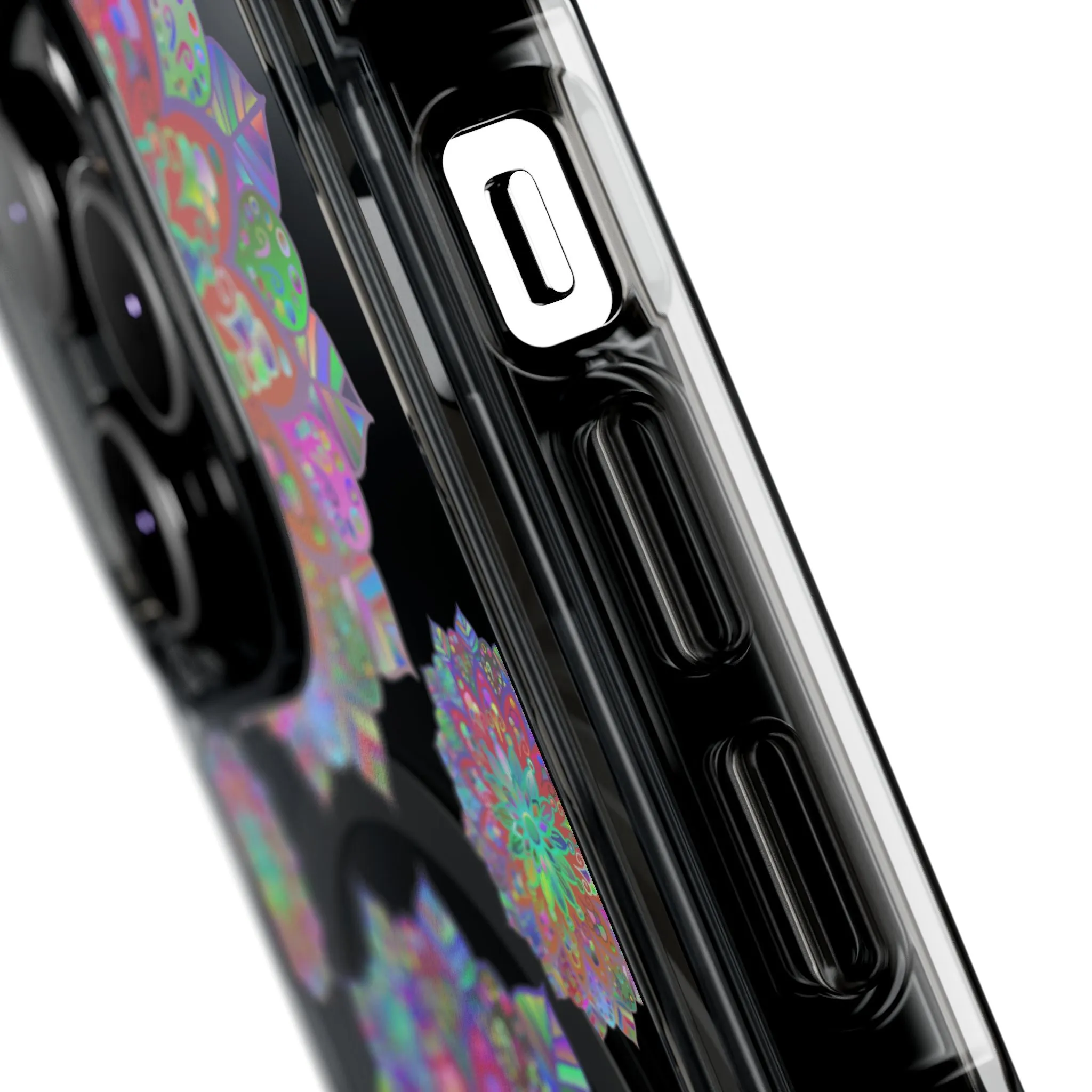 Elegant Mandala MagSafe®-Compatible iPhone 14/15 Impact Case