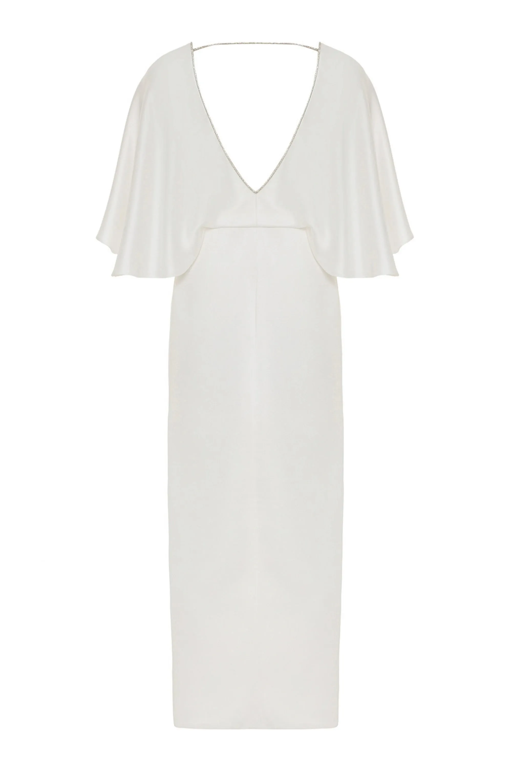 Embellished V-Neck Dress