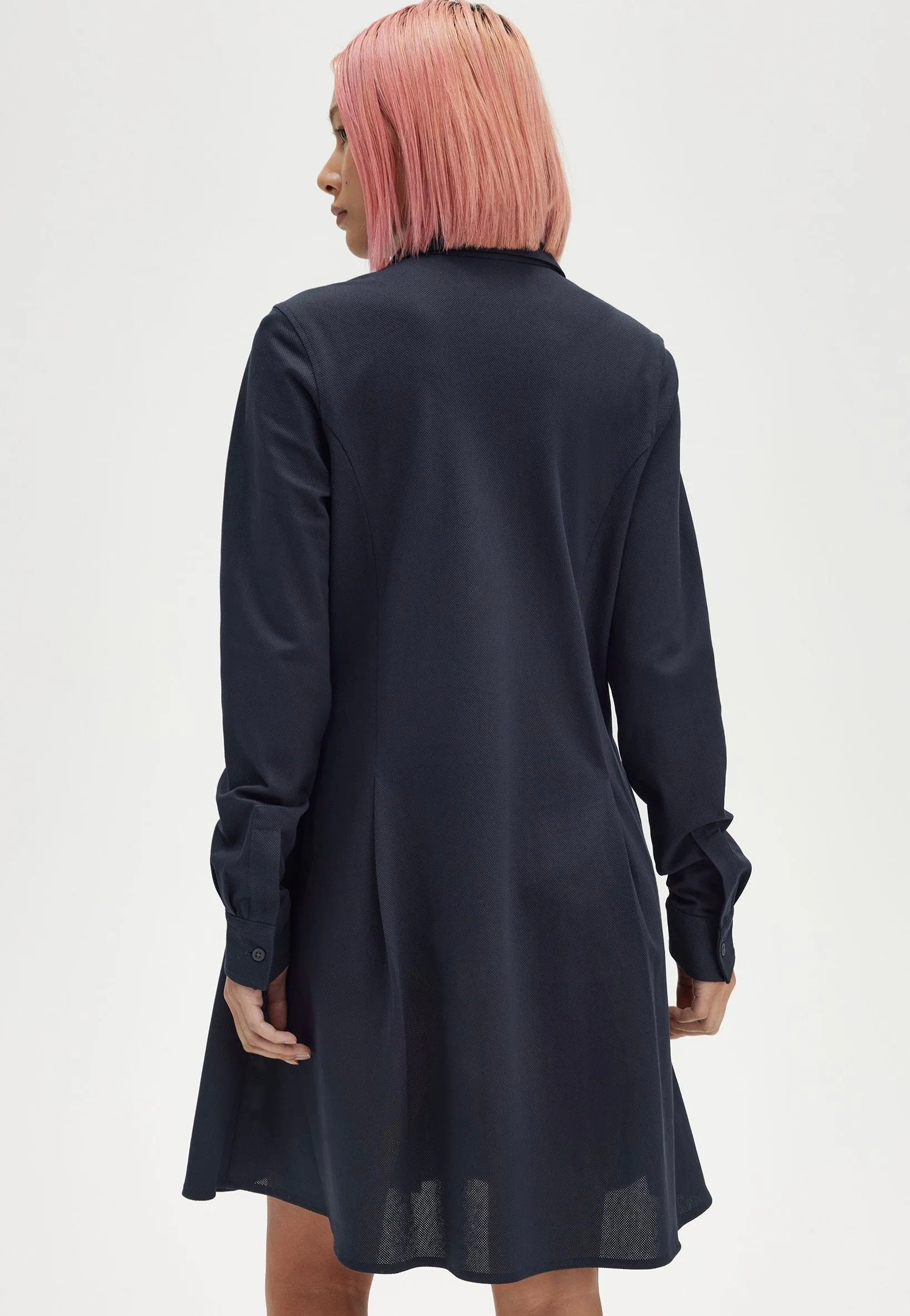 Fred Perry - Woven Mesh Navy - Dress