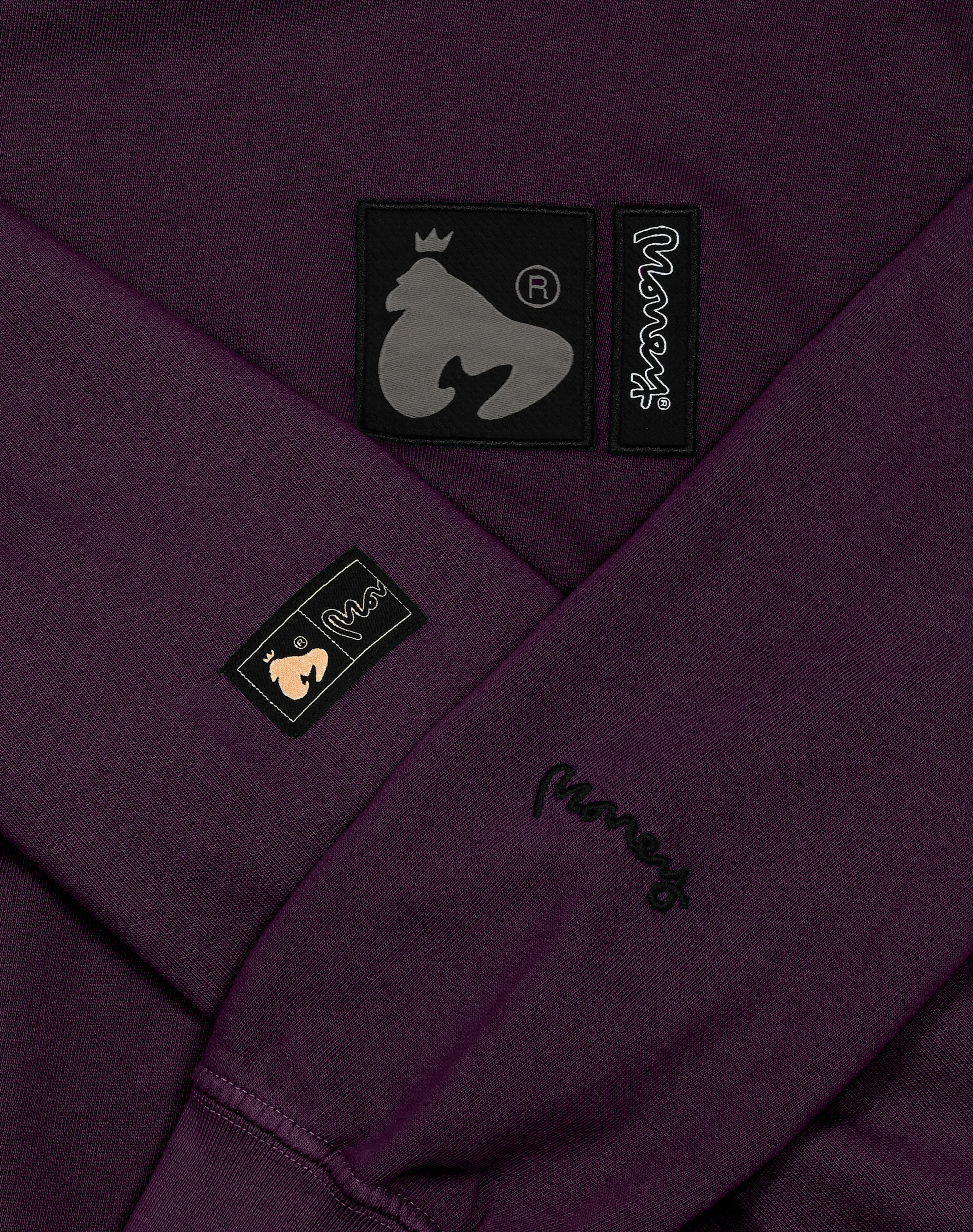 Garment Dye Crew - PURPLE
