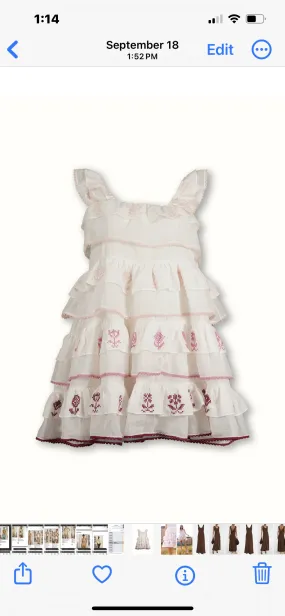 INNIKA CHOO~ Cross stitch mini dress