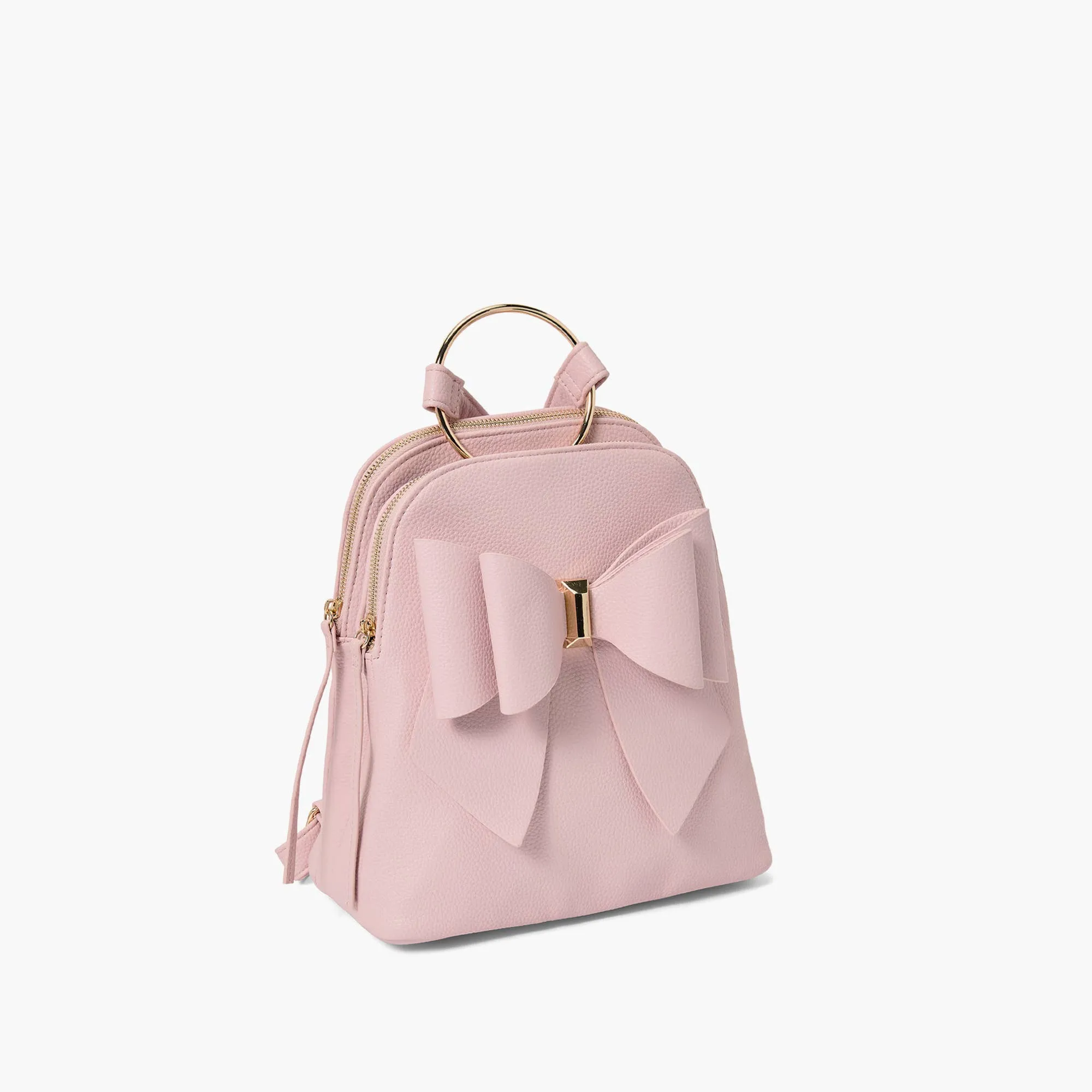 Instant Shipping! Jasmine Bowtie Backpack: Blush