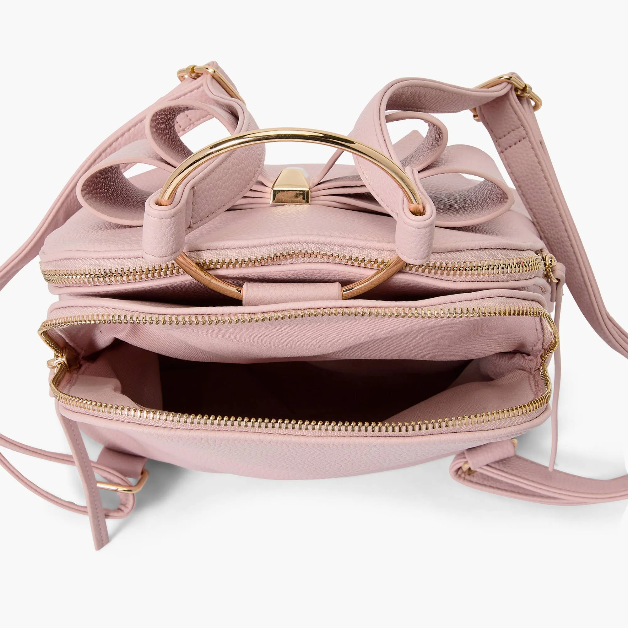 Instant Shipping! Jasmine Bowtie Backpack: Blush