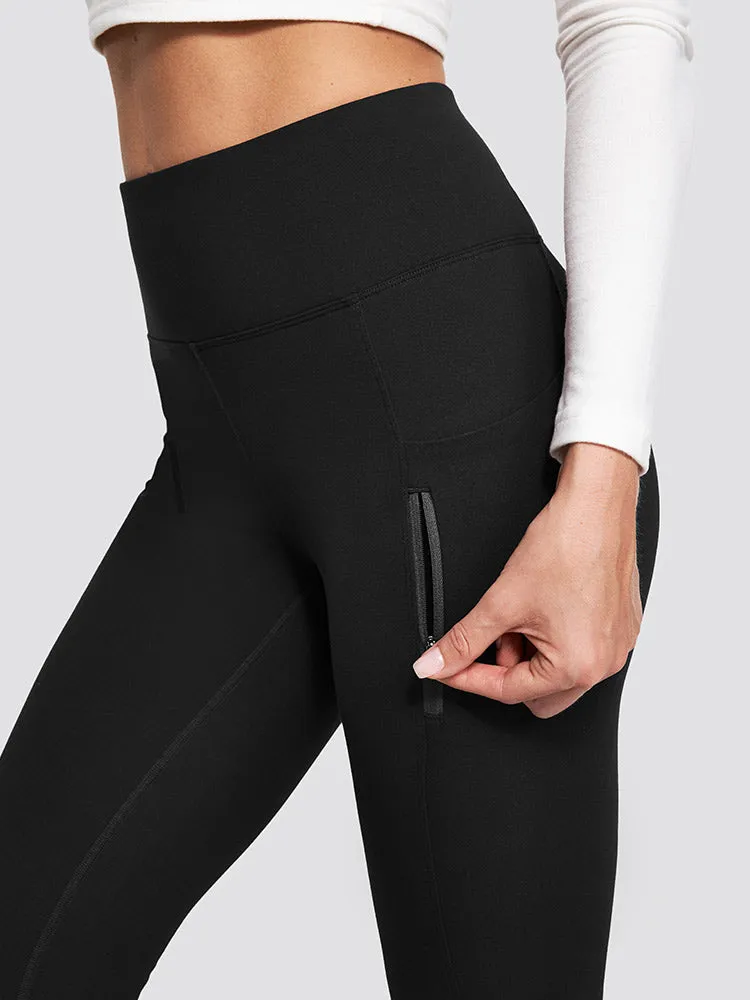 IUGA HeatLab® Water Resistant Fleece Lined Flare Pants With Pockets