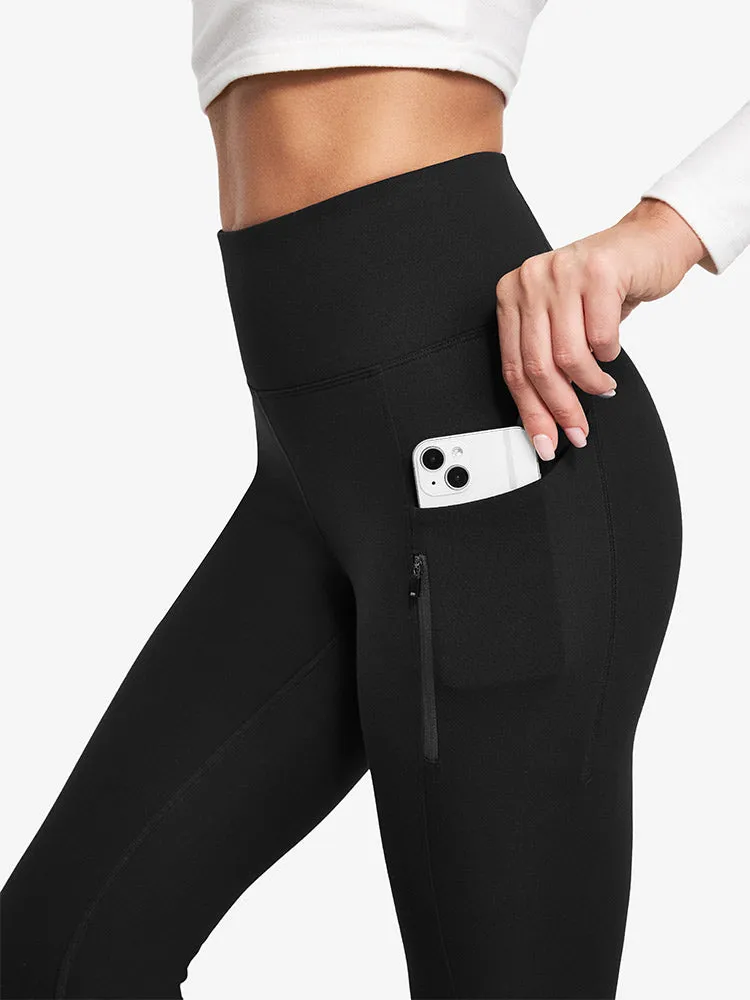 IUGA HeatLab® Water Resistant Fleece Lined Flare Pants With Pockets