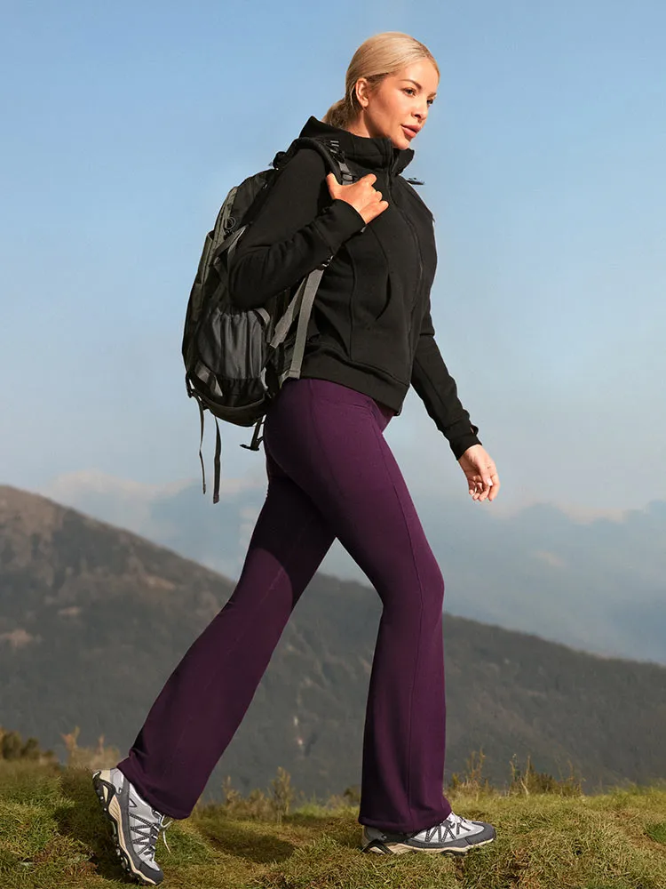 IUGA HeatLab® Water Resistant Fleece Lined Flare Pants With Pockets