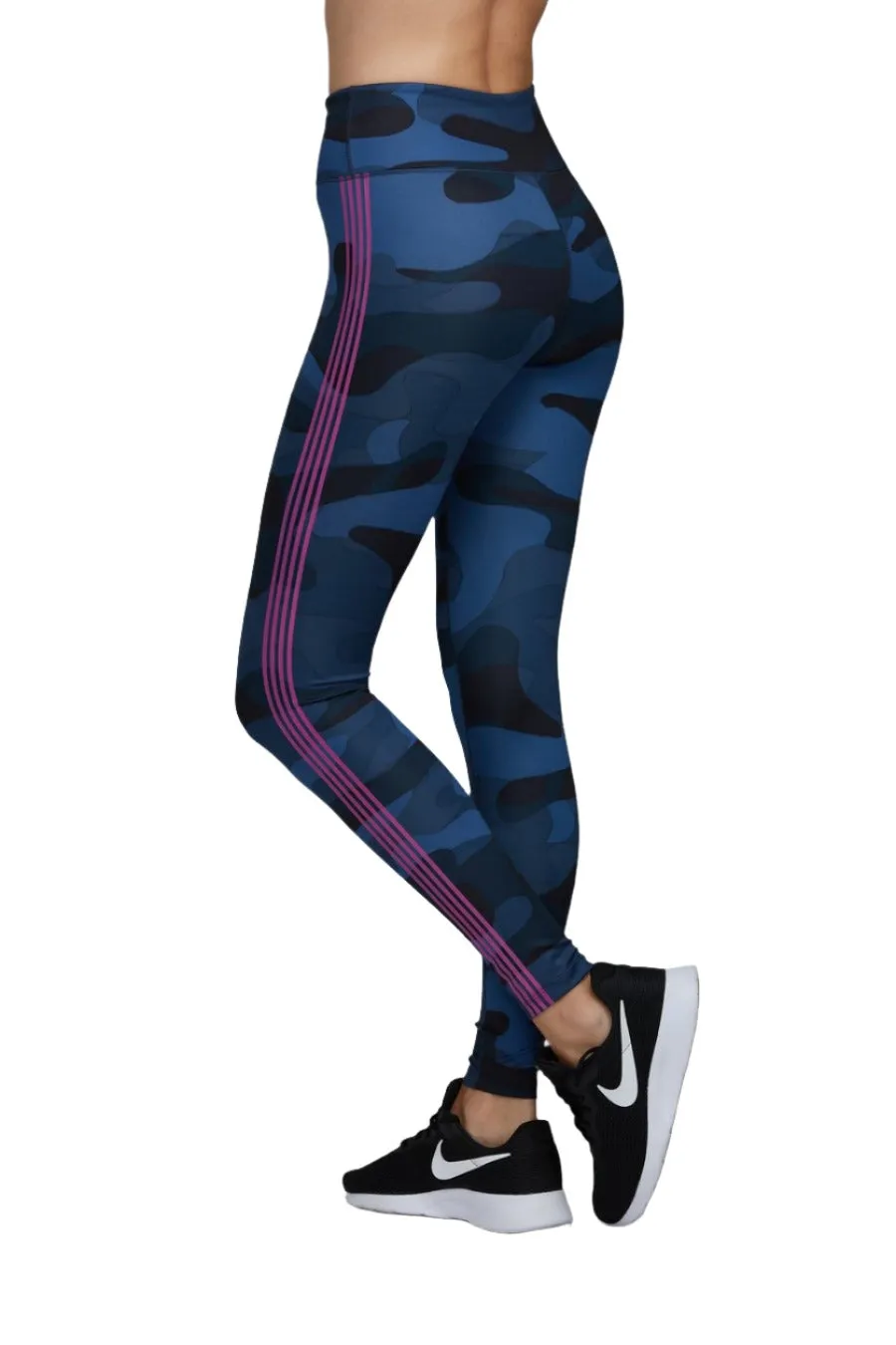 Last Chance! Noli Warrior Blue Camo Leggings
