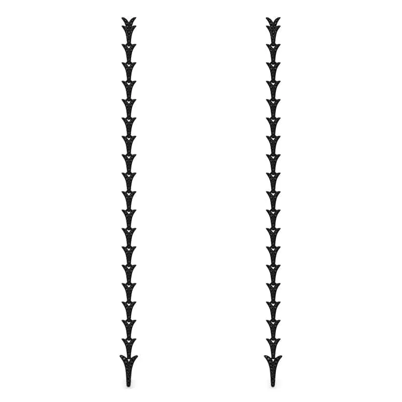 Long Dragon Tail Earrings