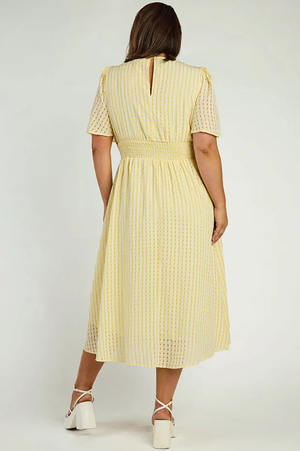 Mable Yellow Dress