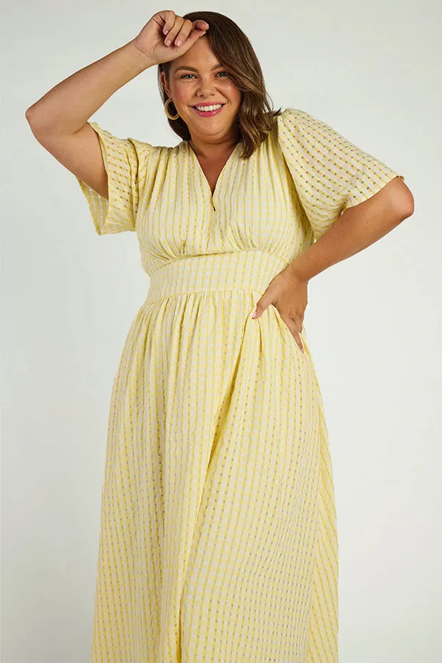 Mable Yellow Dress