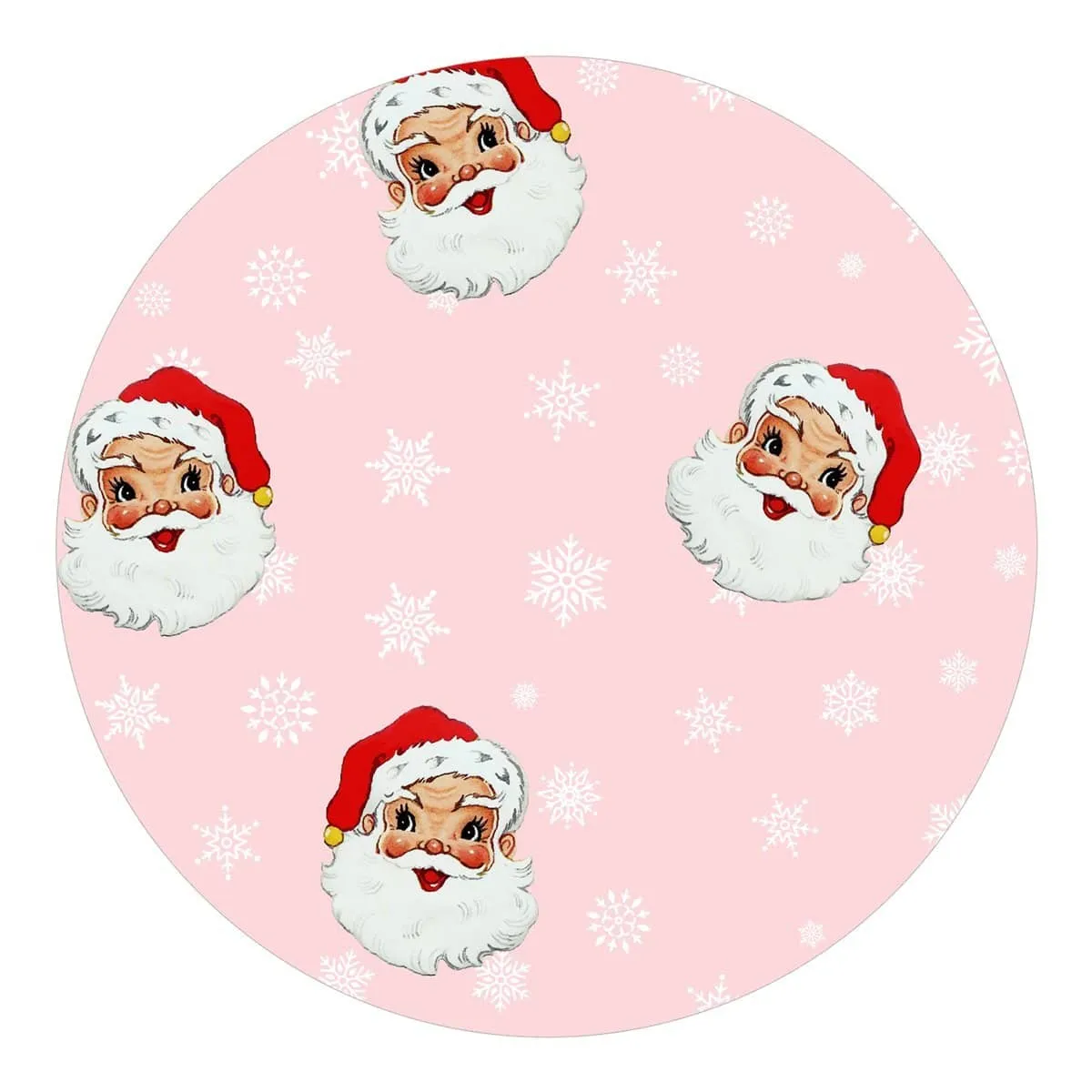 [Pre Order] Holiday Classics Merry & Pink - Women's Long Sleeve Printed Bamboo Snap Top (EST SHIP LATE OCT)