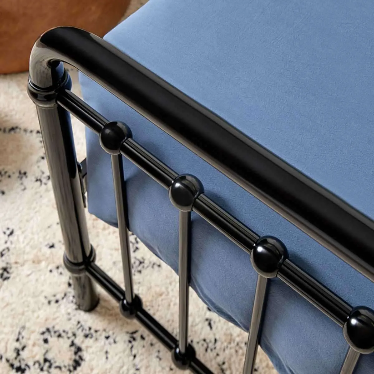 Sonata Bed - King Single - Black
