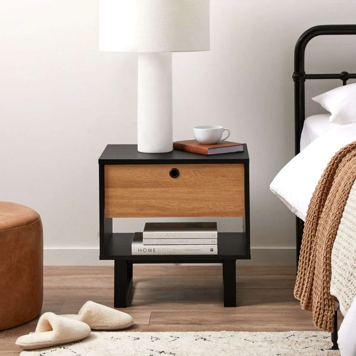 Sonata Black Single Four Piece Bedroom Set