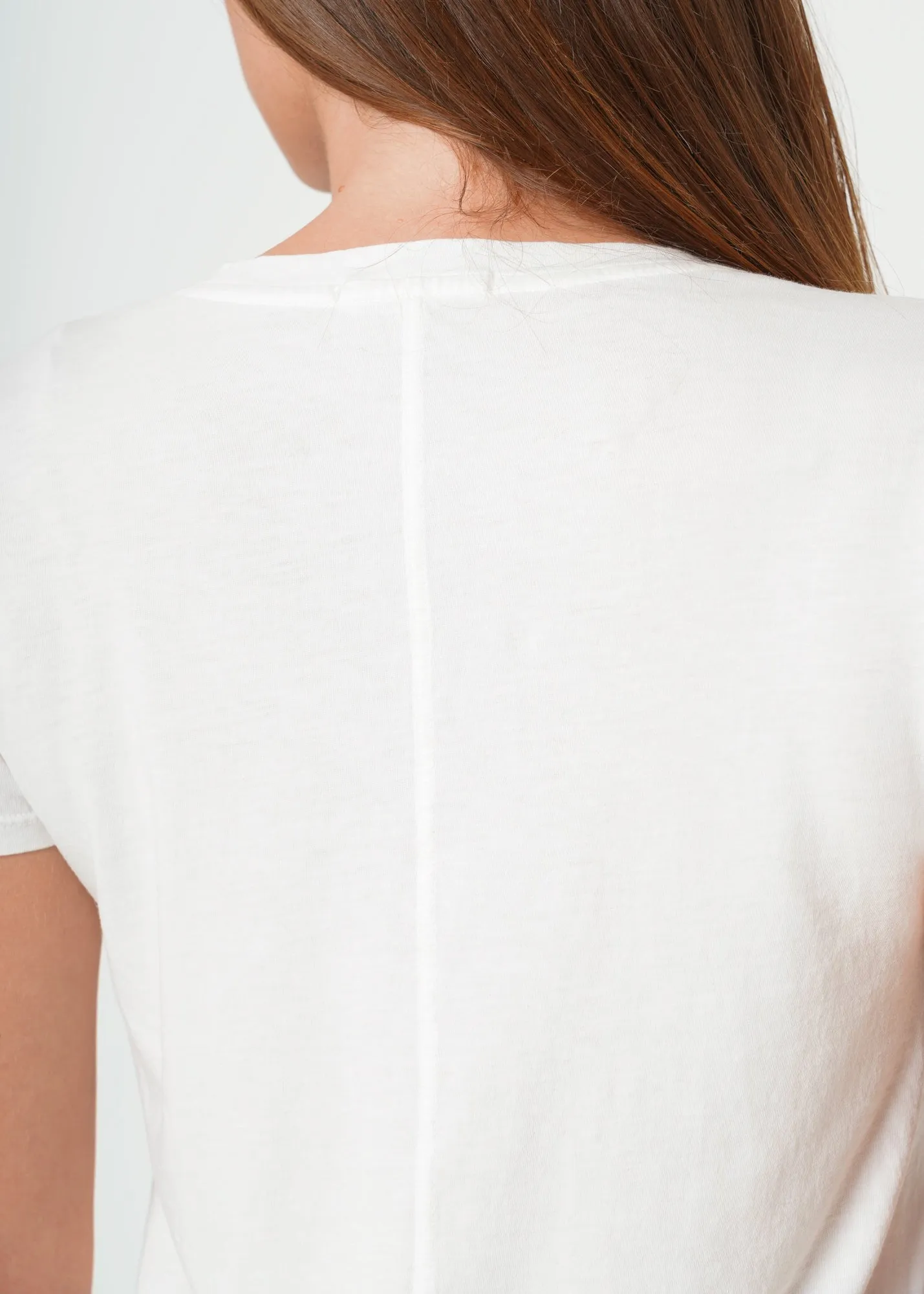 Supima Cotton V Neck Tee
