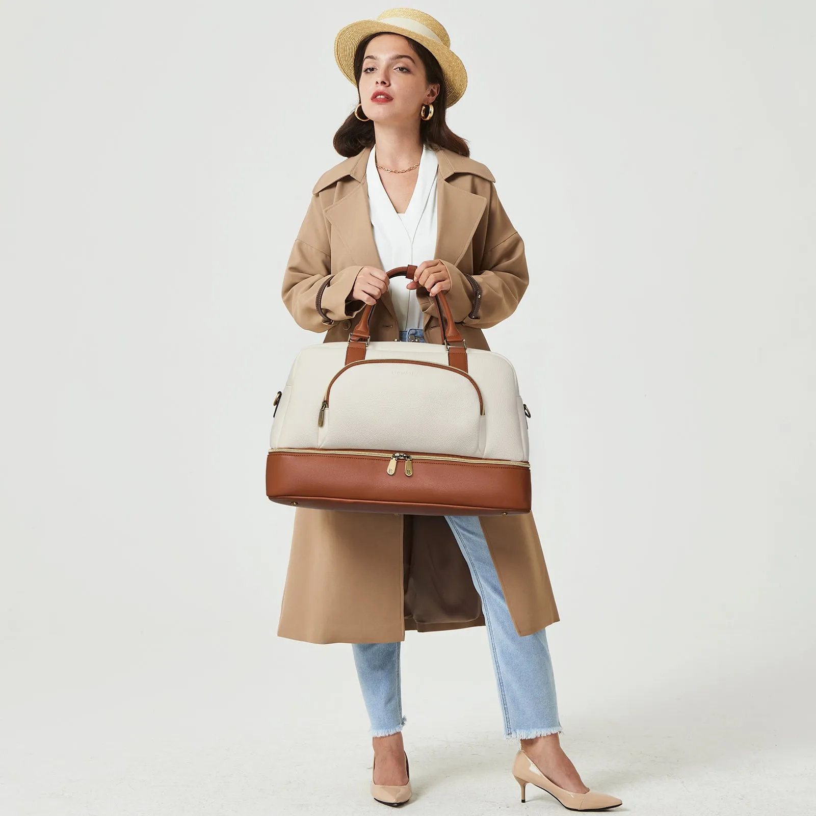 Zenobe Women On the Move: The Ultimate Large Women's Duffle Bag